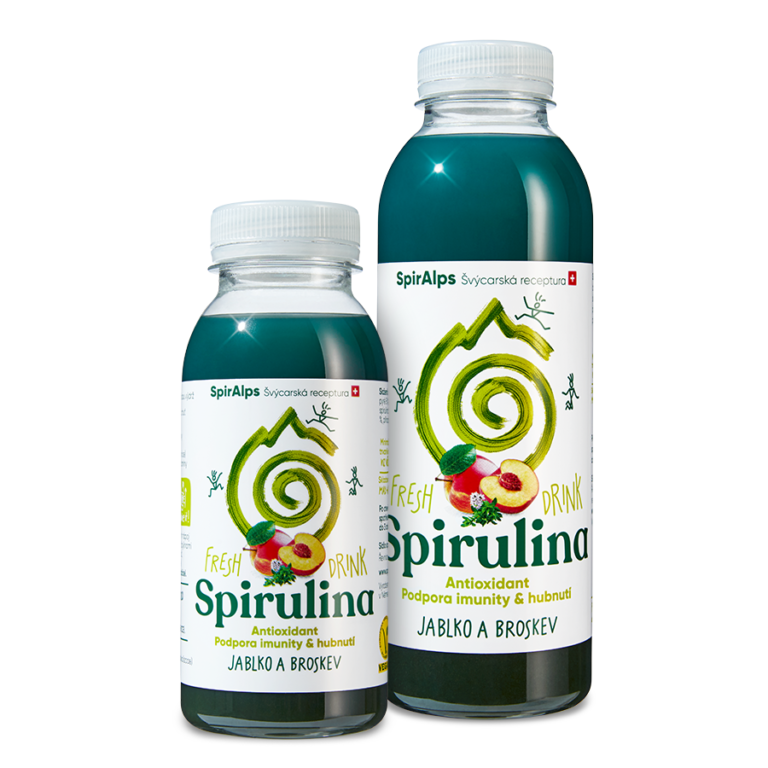 Spiralps Fresh Spirulina Drink Nápoj Z čerstvé Spiruliny 7248